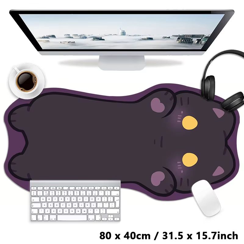 Mousepad em Forma de Gato Pret - Tradescantia Purple avaliação e preço