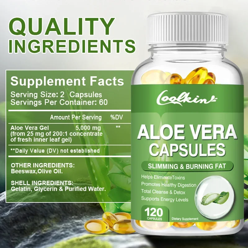 Cápsulas de extrato de aloe ve - Aloe Vera Pot avaliação e preço