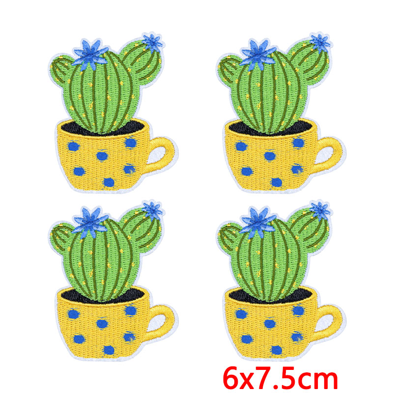 10 Peças/Lote Patches Termocol - Aloe Vera Pot avaliação e preço