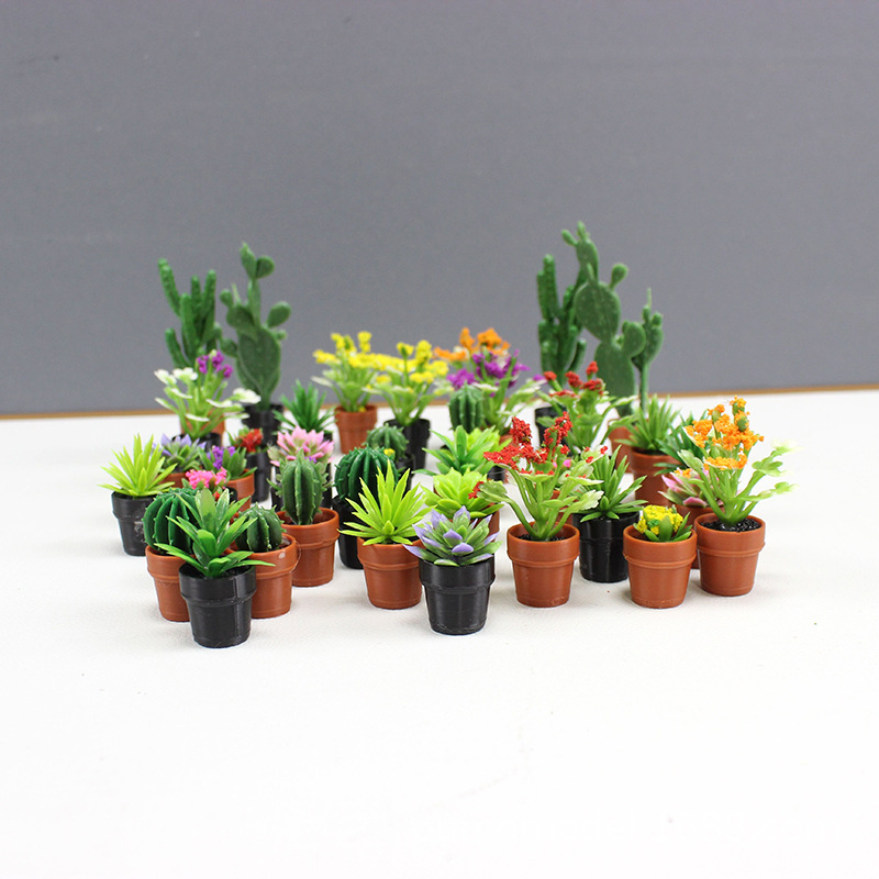 Mini plantas simuladas cactus  - Echeveria Succulent avaliação e preço