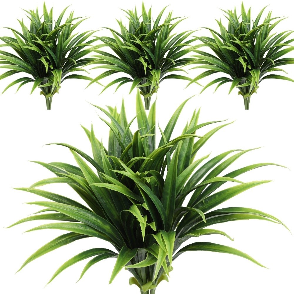 Folhas de Orquídea Artificiais - Spider Plant Hanging avaliação e preço
